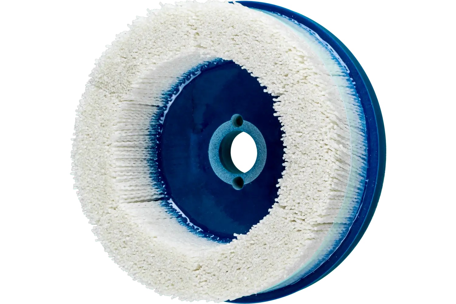 Picture of Pferd M-BRAD® Disc Brush - High Density 6" Dia. .040/80 Grit Ceramic Oxide 7/8" Arbor